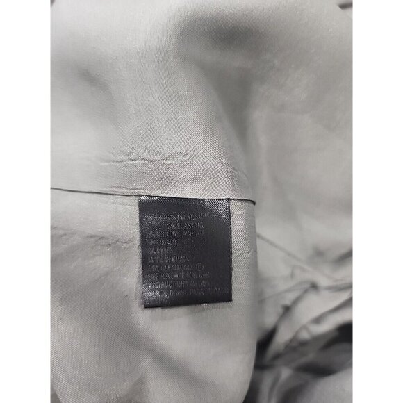 TAHARI Blazer Gray Two-Button Jacket Gray Herringbone Womens 8 - Picture 8 of 8